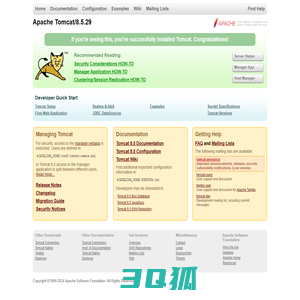 Apache Tomcat/8.5.29