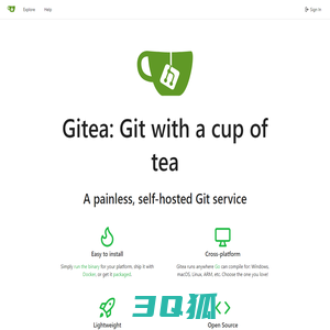 Gitea: Git with a cup of tea