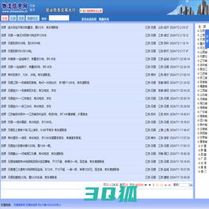 物流信息网 - 物流信息网物流货运信息平台，网上货运信息交易大厅，物流信息中心，物流信息网免费发布货运信息，免费发布货源信息，免费发布车源信息。