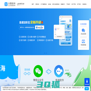 大智软件_鱼塘微信营销系统_微信saas云服务商-深圳大智软件技术有限公司