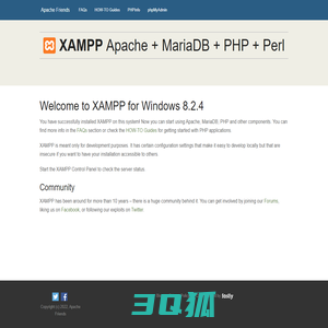 Welcome to XAMPP