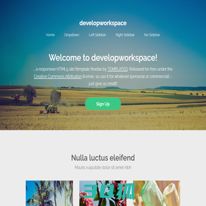 developworkspace by TEMPLATED