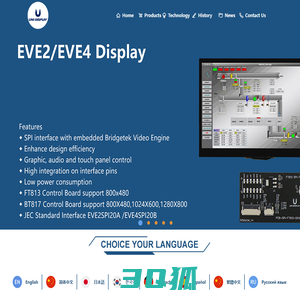 UNI Display Official Website | Industrial TFT-LCD Display Modules and Touch Modules Manufacturer