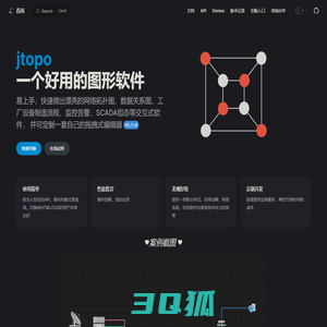 jtopo | 集图软件 一个好用的交互式图形软件